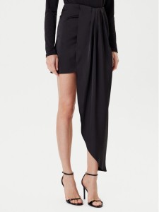 Eleh Spódnica mini ESS250182 Czarny Regular Fit