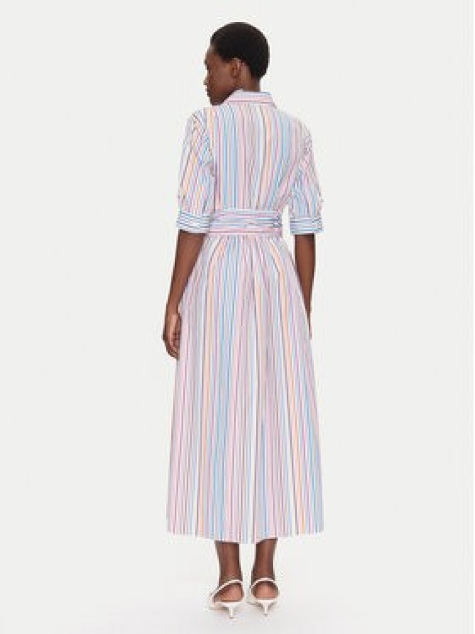 Luisa Spagnoli Sukienka koszulowa Piastrella 542094 Kolorowy Regular Fit