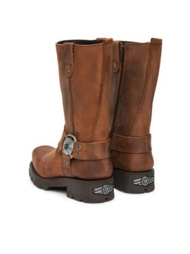 NEW ROCK Kozaki M-7610-C2 Brązowy