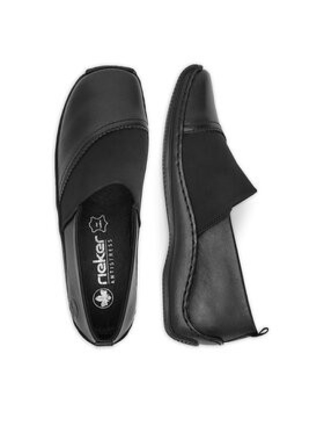 Rieker Półbuty L1790-00 Czarny