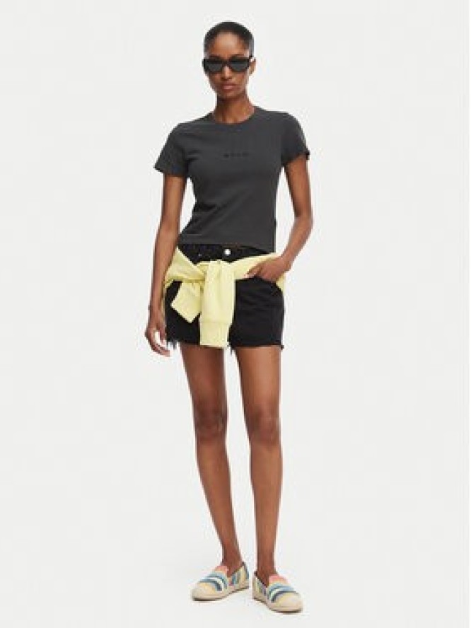 RVCA T-Shirt Forever 23B352509 Czarny Regular Fit