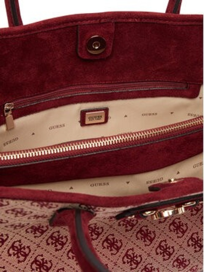 Guess Torebka Samantha HWJG23 13060 Bordowy
