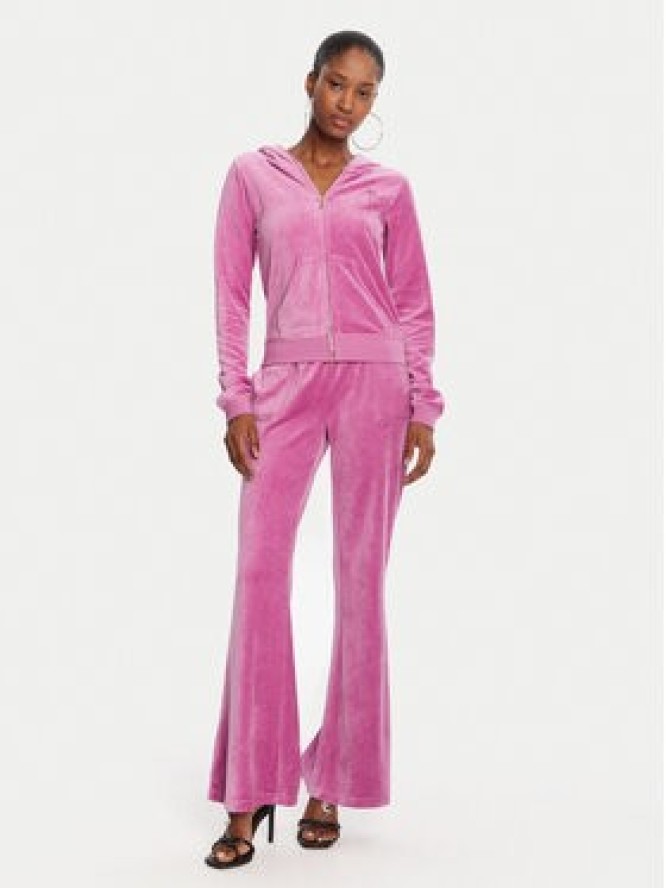 Juicy Couture Bluza Robyn JCSEBJ007G Różowy Slim Fit