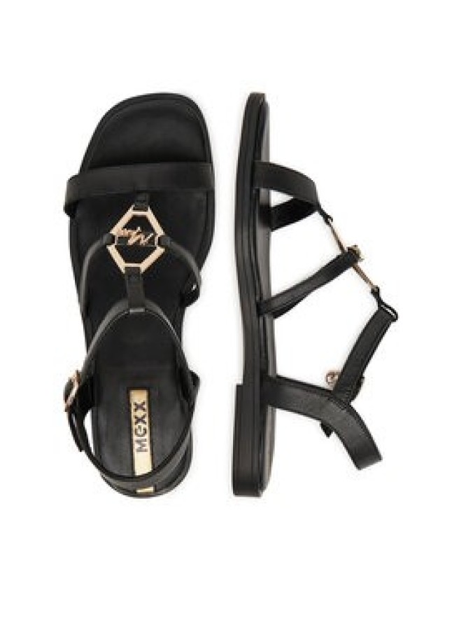 MEXX Sandały MX/023C-EST Czarny