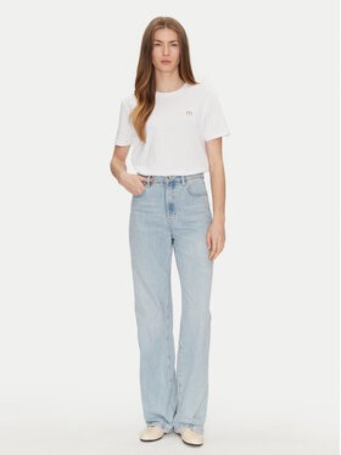 TWINSET T-Shirt 251TP2074 Biały Regular Fit