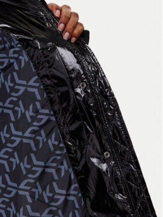 Karl Lagerfeld Jeans Kurtka zimowa A4W15020 Czarny Regular Fit