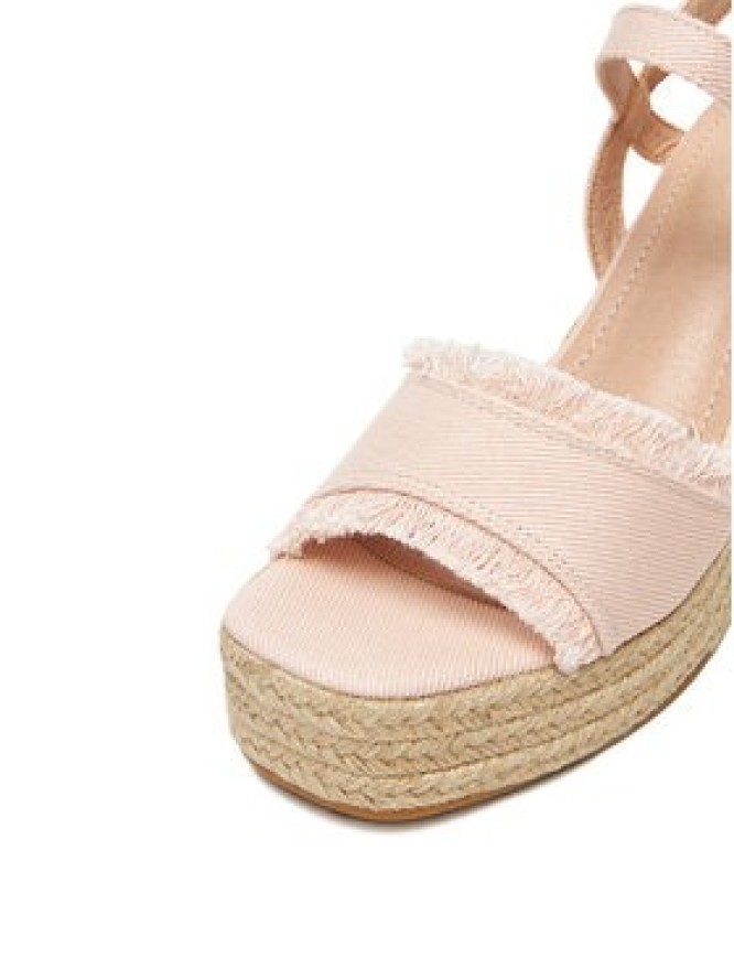 DeeZee Espadryle E0822-4A Różowy