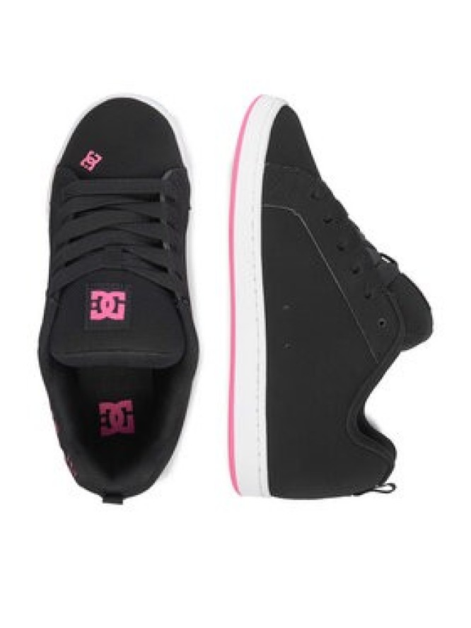 DC Shoes Sneakersy EO-COURT GRAFFIK DC01662983 Czarny