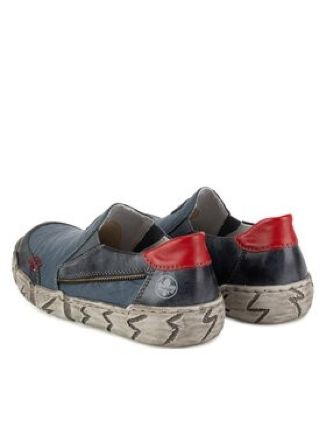 Rieker Półbuty L0359-12 Niebieski