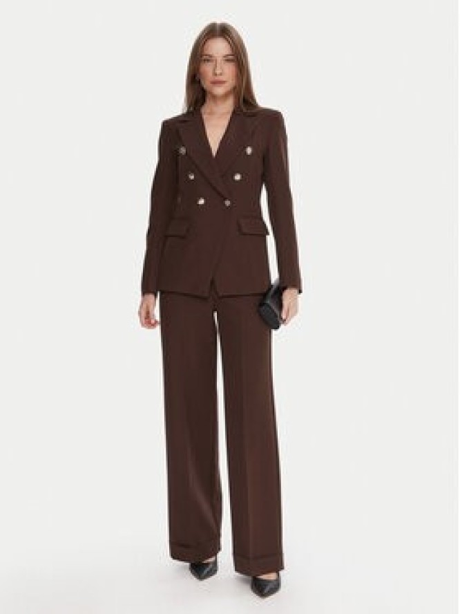 Maryley Marynarka 25IB139/43CO Brązowy Regular Fit