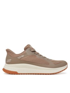 Skechers Sneakersy Bobs Squad 4-Staple Look 117624/TPE Beżowy