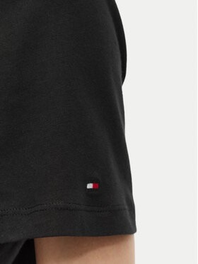 Tommy Hilfiger T-Shirt Script WW0WW43459 Czarny Regular Fit