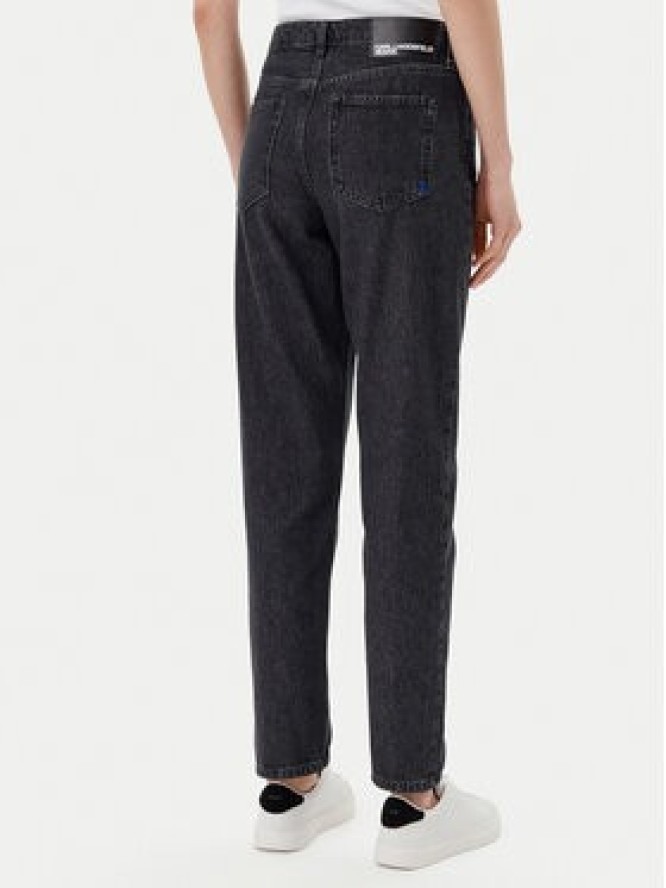Karl Lagerfeld Jeans Jeansy A2W10138 Czarny Mom Fit