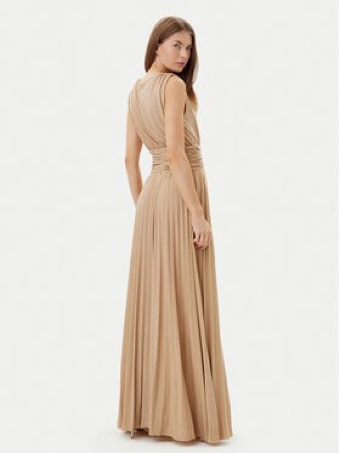 Gaudi Sukienka wieczorowa 511FD14005 Beżowy Regular Fit
