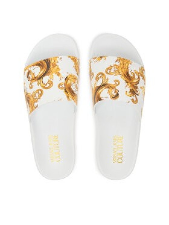 Versace Jeans Couture Klapki 80VA3SQ3 ZS365 G03 Biały