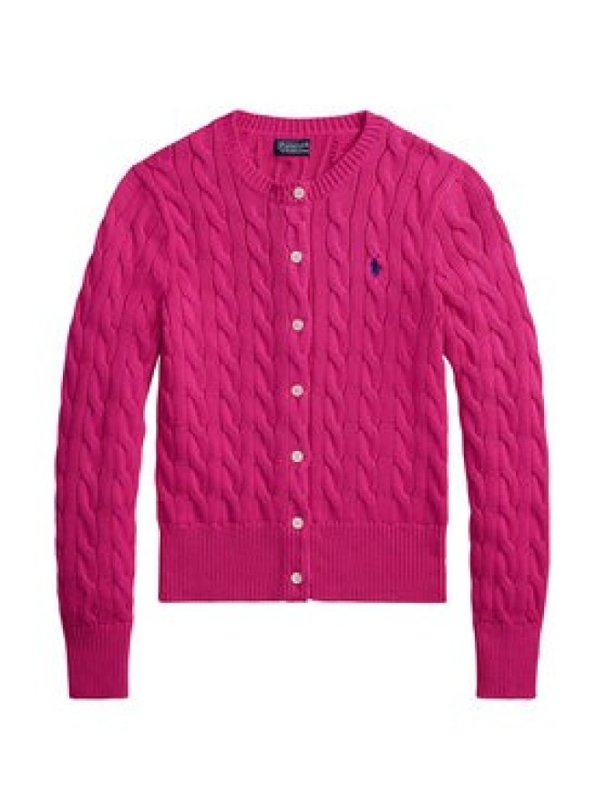 Polo Ralph Lauren Kardigan 211971868509 Różowy Slim Fit