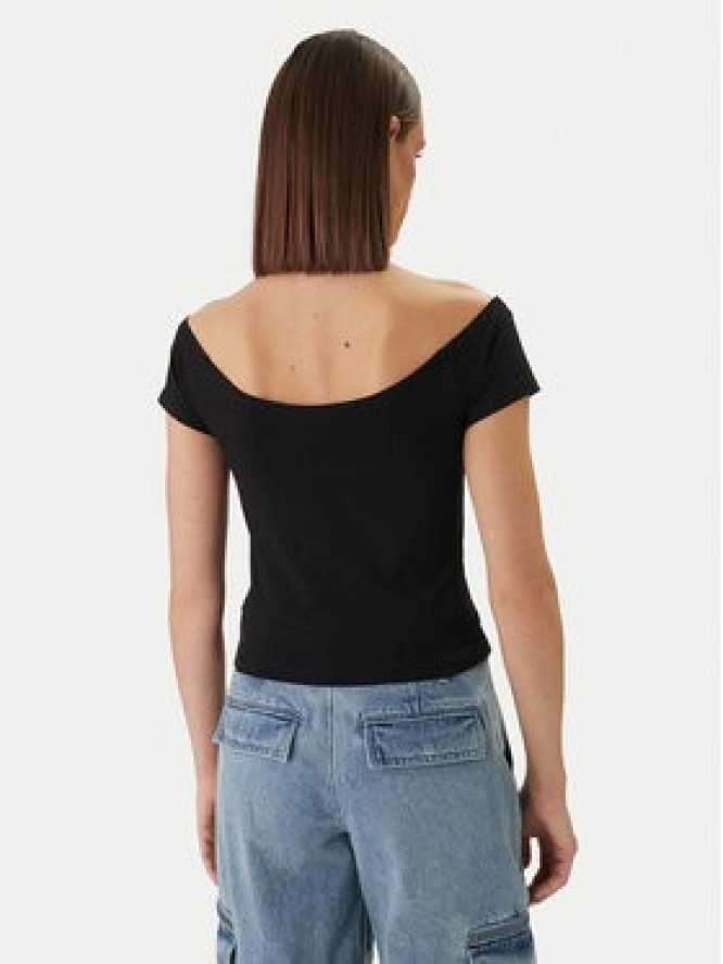 Guess Jeans T-Shirt W6GI07 J1314 Czarny Regular Fit