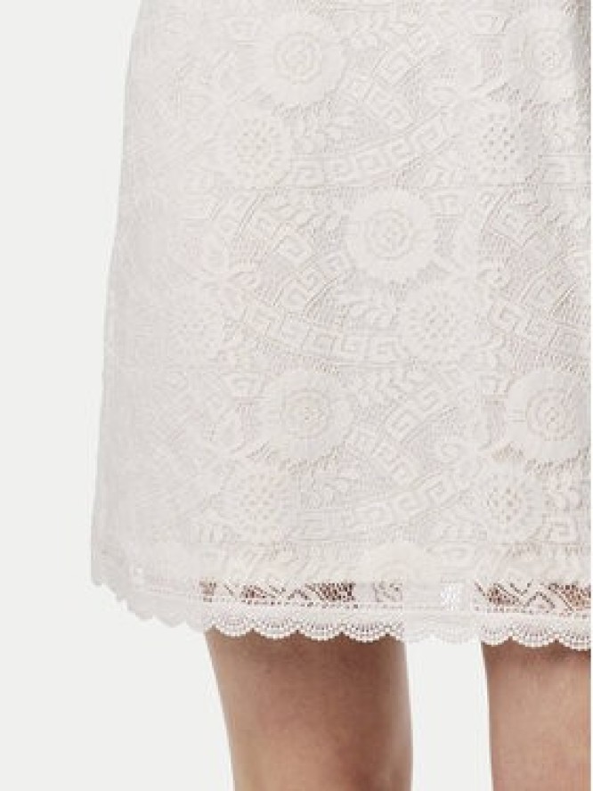 Pieces Sukienka codzienna Olline 17146419 Biały Regular Fit