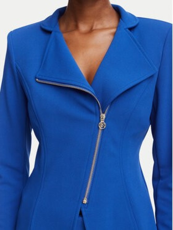 Rinascimento Marynarka CFC0130203003 Niebieski Slim Fit