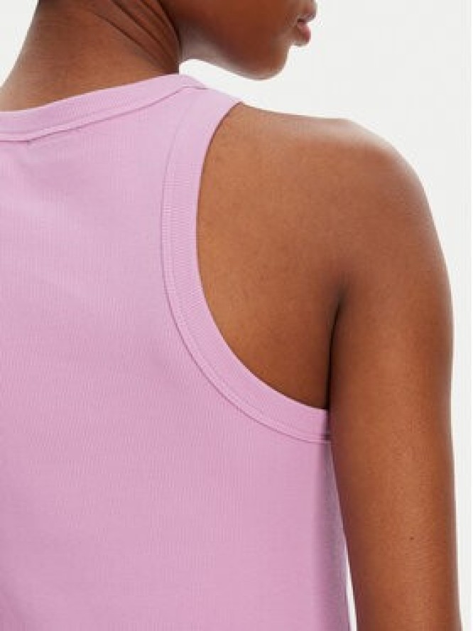 HUGO Top 50508857 Różowy Slim Fit