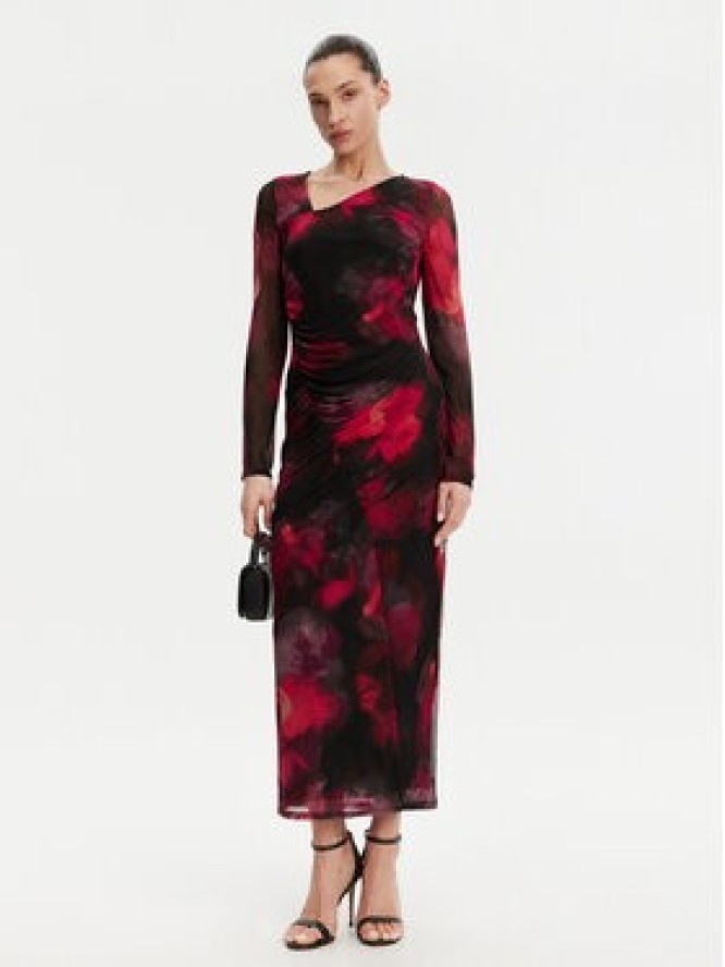 DKNY Sukienka koktajlowa DD4KU42A Czarny Slim Fit