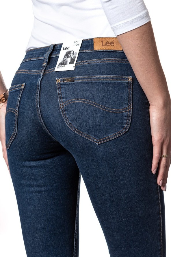 SPODNIE DAMSKIE LEE SCARLETT DARK STONE L526FROP 112111635