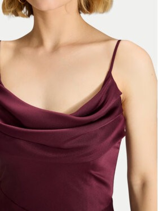 Swing Sukienka wieczorowa 5AI13600 Bordowy Regular Fit
