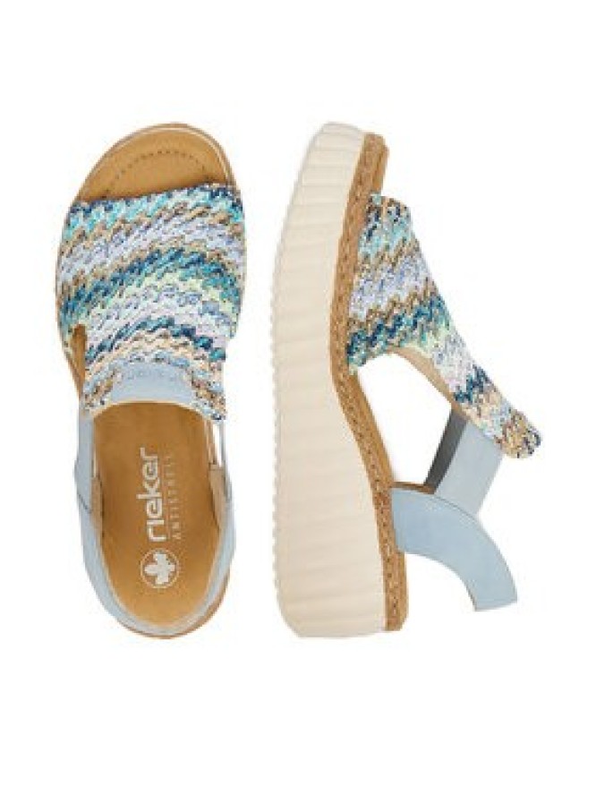 Rieker Sandały CEO-69172-91 Niebieski