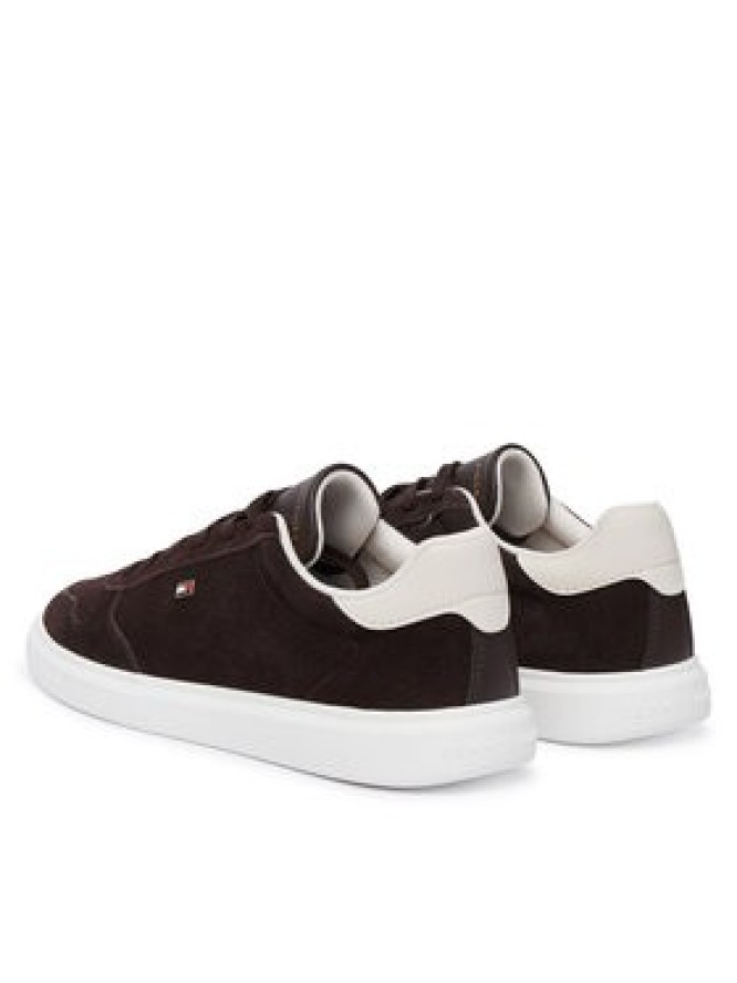 Tommy Hilfiger Sneakersy Icon Court Light Leather FW0FW09593 Beżowy