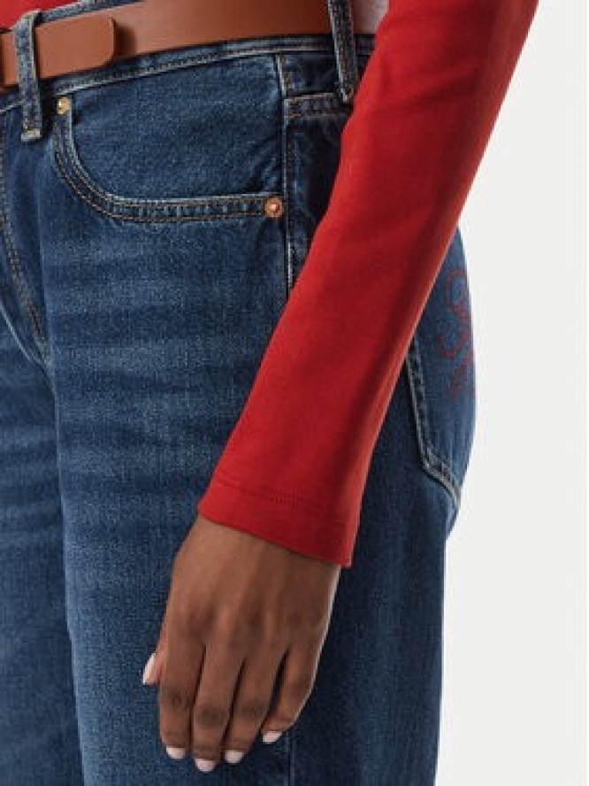 Tommy Hilfiger Bluzka Cody WW0WW47307 Czerwony Slim Fit