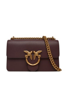 PINKO Torebka Love One Mini Dc Al 25-26 PLTT 100074 A0F1 Bordowy