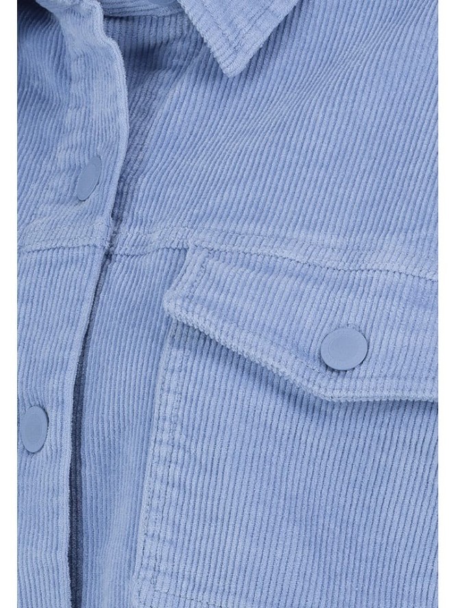 Eight2Nine Koszula sztruksowa w kolorze błękitnym rozmiar: S