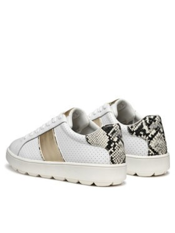 Geox Sneakersy D Spherica Ecub-1 D55WEA 09BBN C1327 Biały