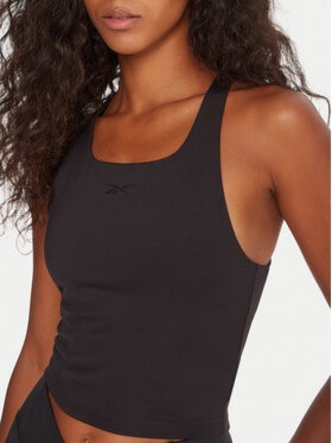 Reebok Top RK25188CCW Czarny Slim Fit