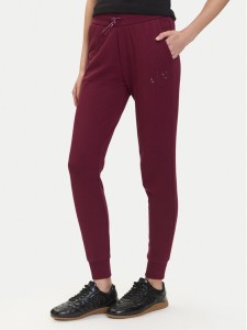 Armani Exchange Spodnie dresowe XW000986 AF16114 UA343 Bordowy Relaxed Fit