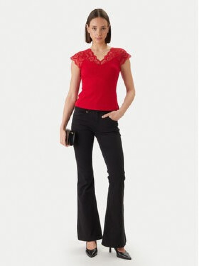 Morgan Bluzka 251-DELI Czerwony Slim Fit