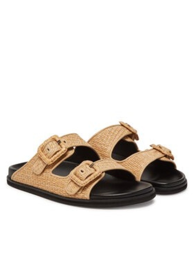 BOSS Klapki Freyah Slide 50542333 Beżowy