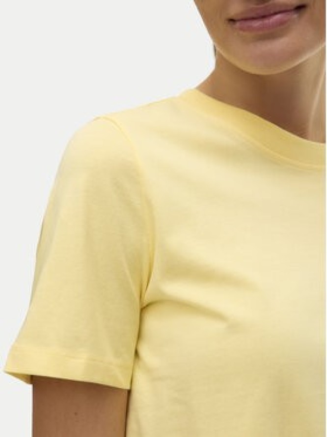 Vero Moda T-Shirt Paulina 10316991 Żółty Regular Fit