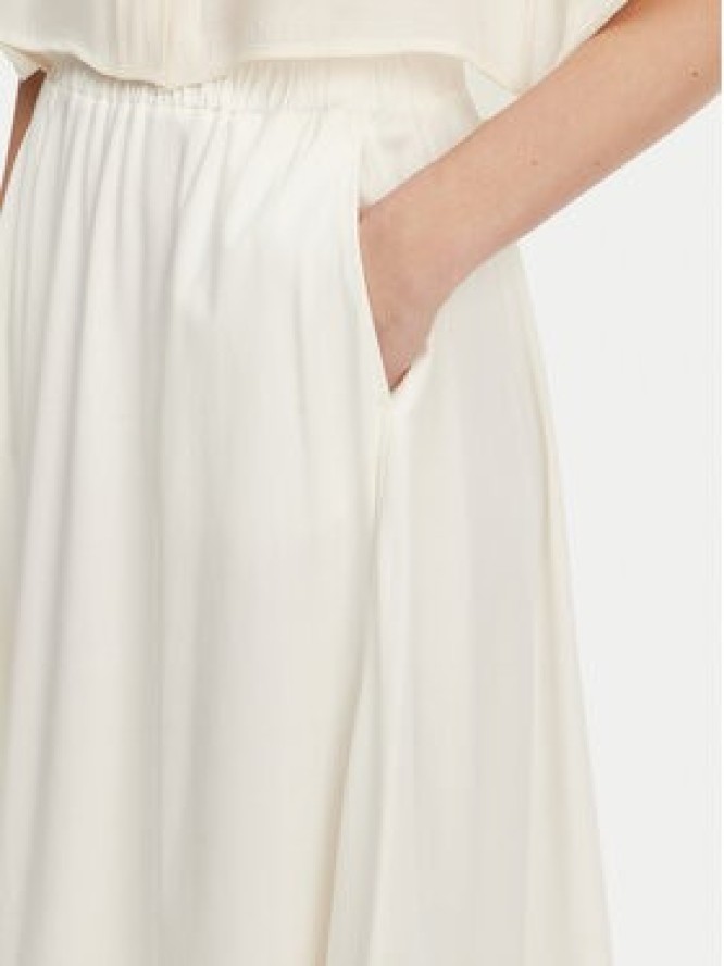 Max Mara Leisure Spódnica trapezowa Roal 2516771028 Biały Regular Fit