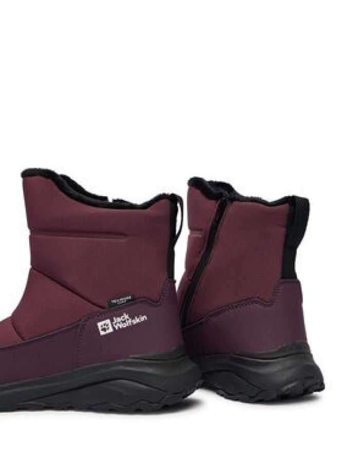 Jack Wolfskin Śniegowce Dromoventure Texapore Boot 4059881 Bordowy