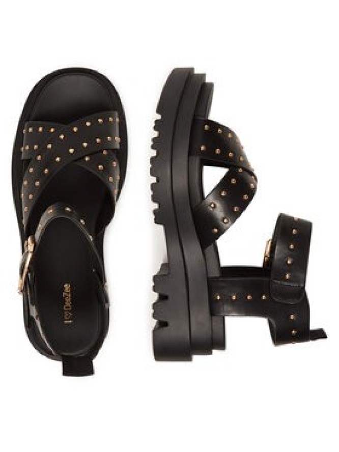 DeeZee Sandały HY1708-01 Czarny