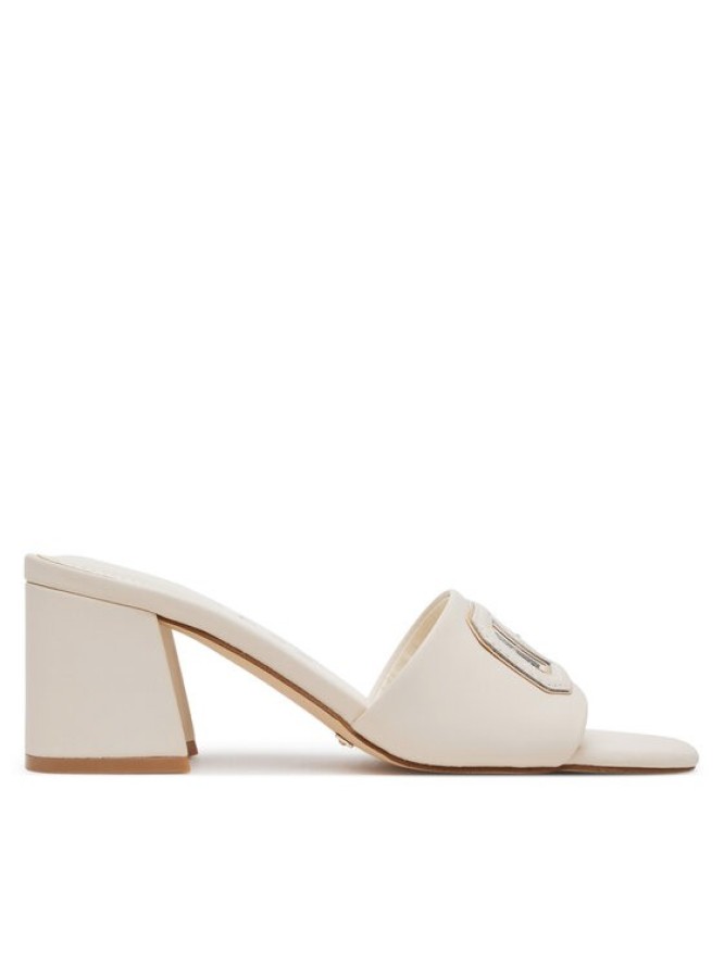 Guess Klapki Gals FLJGAS LEA03 Écru