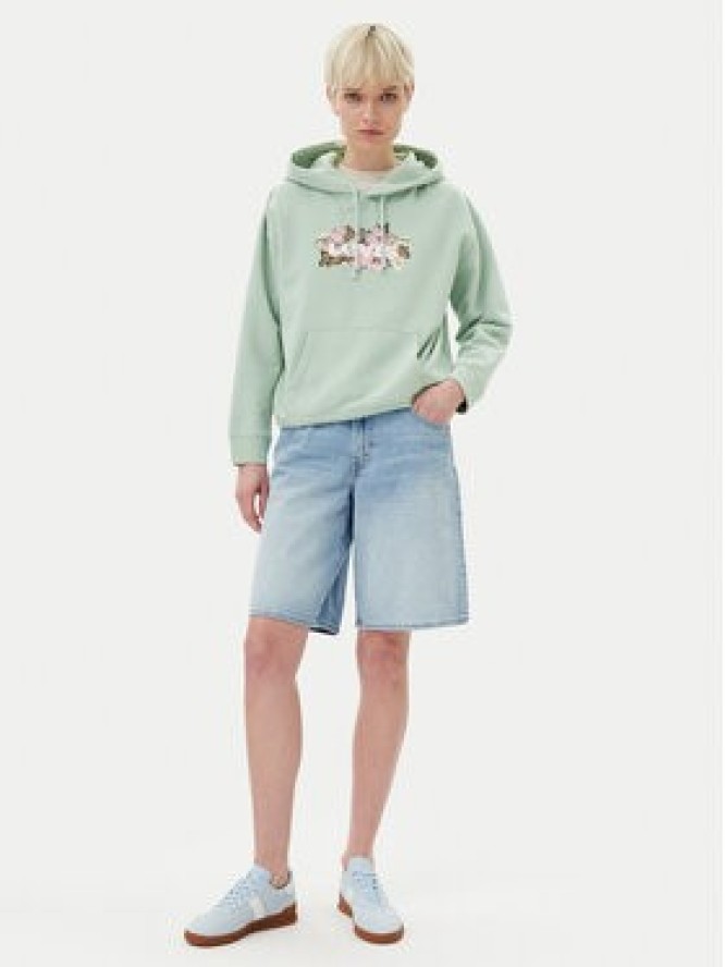 Levi's® Bluza Everyday A8801-0035 Zielony Regular Fit