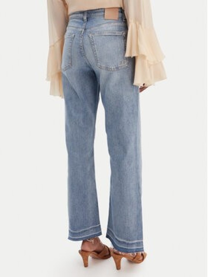 BOSS Jeansy Soft Kick 50552430 Niebieski Flare Fit