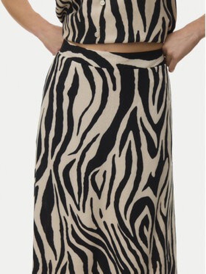 Vero Moda Spódnica midi Mymilo 10340419 Czarny Regular Fit