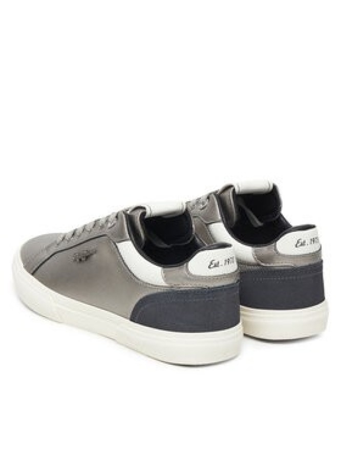 Pepe Jeans Sneakersy Kenton Glam W PLS300005 Srebrny