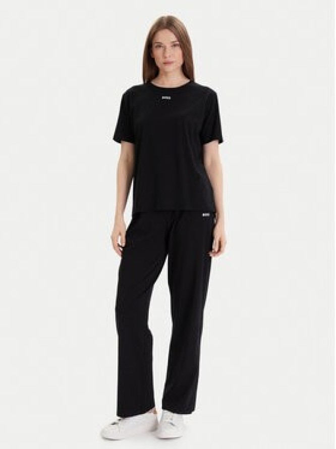 Boss Spodnie dresowe 50520148 Czarny Relaxed Fit