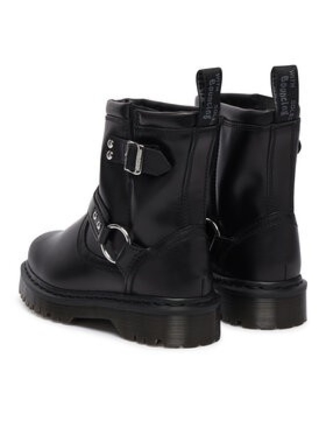 Dr. Martens Botki Anistone HRNS Black Orleans DM42583001 Czarny
