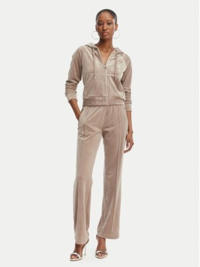 Juicy Couture Bluza Madison JCWAS126326 Beżowy Slim Fit