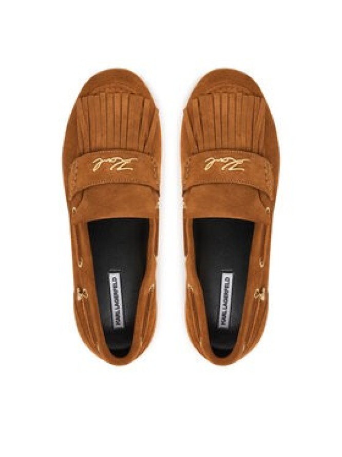KARL LAGERFELD Półbuty Marlee KL41329A Brązowy